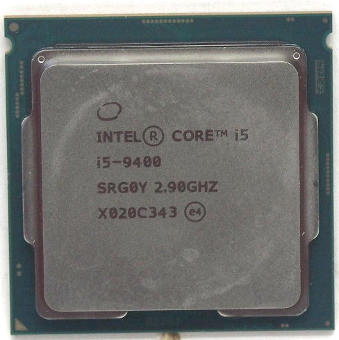 Процессор Intel Core i5-9400 2.9, 4.1, Ghz, Socket 1151/9Mb/6x Core/UHD630, SRG0Y "!"