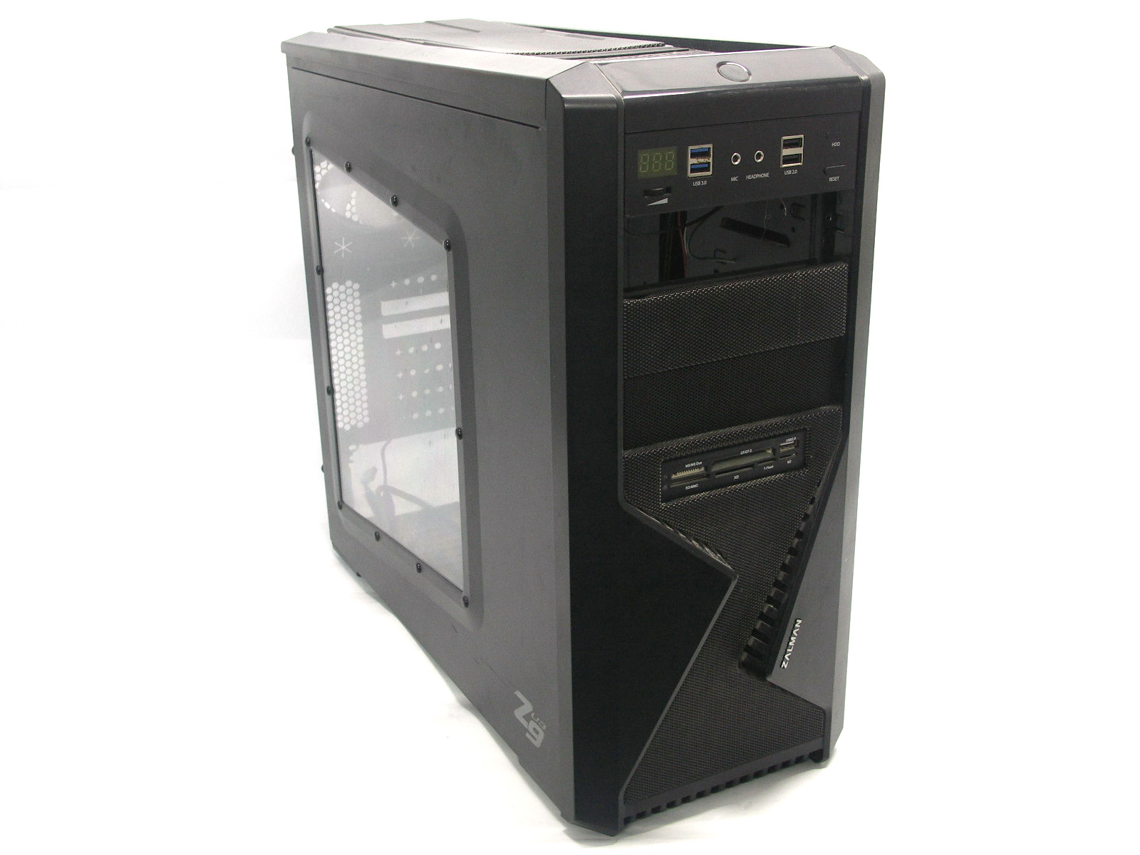 Корпус ATX без блока питания Zalman Z9 U3 со стеклом "!"