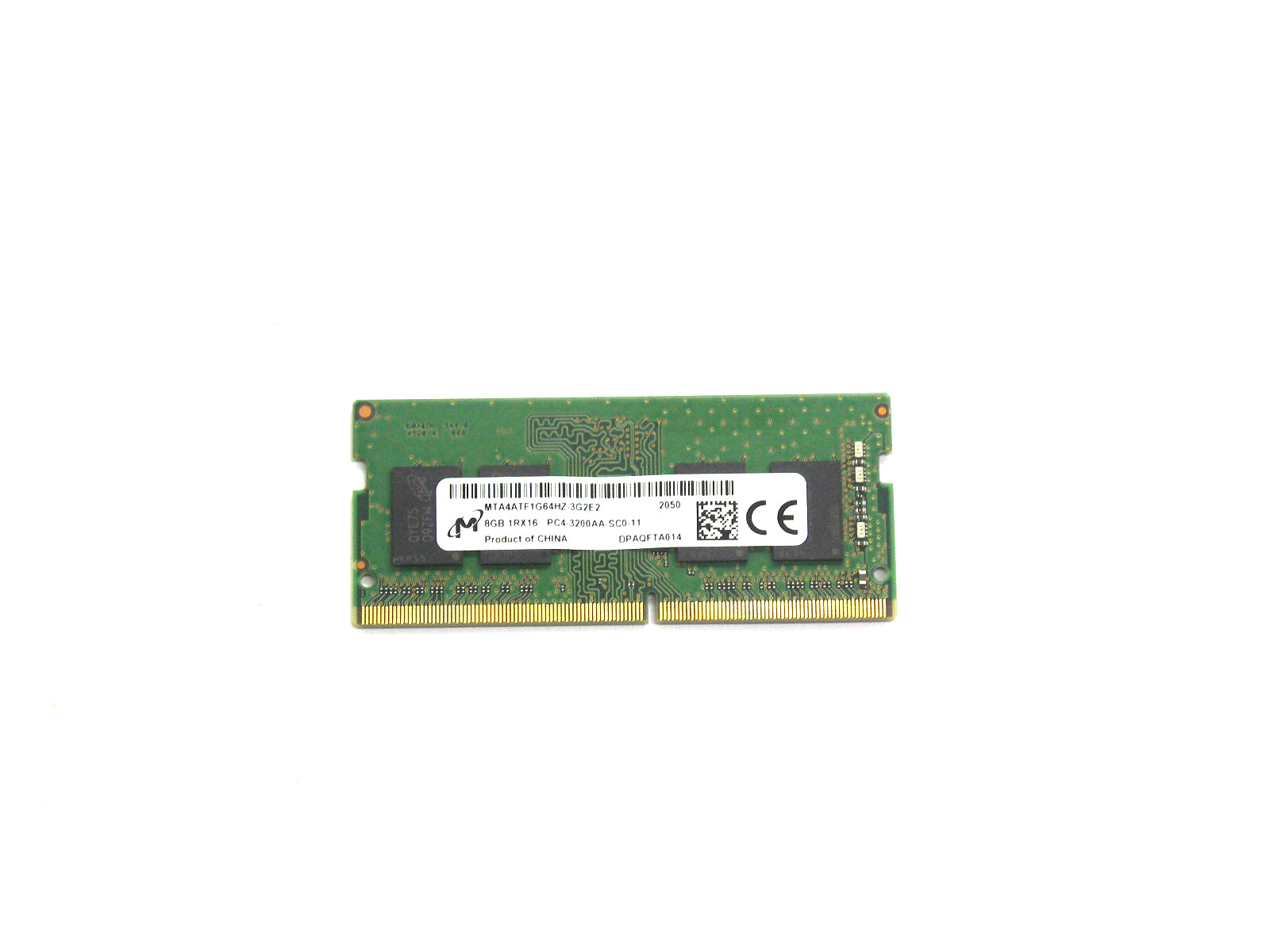 Оперативная память SODIMM 8Gb, DDR4 3200MHz, MTA4ATF1G64HZ-3G2E2 "!"