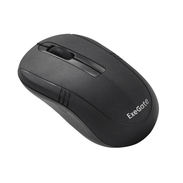 Мышь Exegate SR-9021 беспроводная, USB, black EX269649RUS