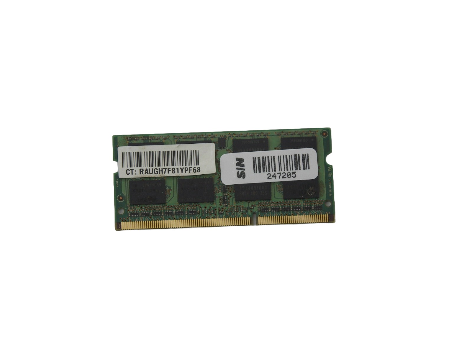 Оперативная память SODIMM 2Gb, DDR3 1333MHz, SAMSUNG M471B5673EH1-CH9 "!"
