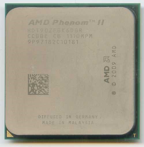 Процессор Socket-AM3 AMD Phenom II X6 1090T 3.2GHz HDT90ZFBK6DGR CCBBE CB 125 Watt, без видеоядра "!"