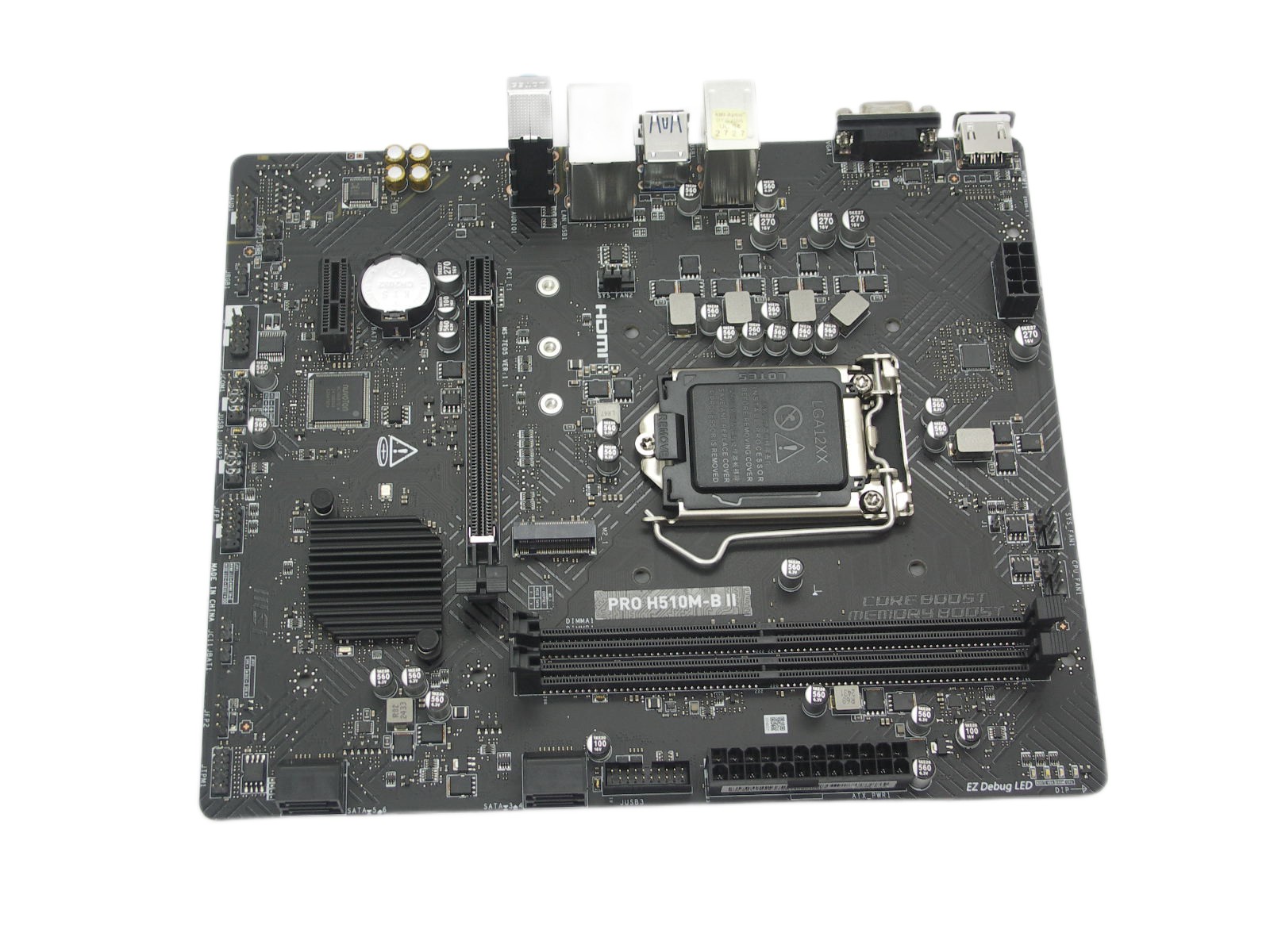 Материнская плата S-1200 MSI PRO-H510M-B-II H470/2DDR4/HDMI/VGA/mATX