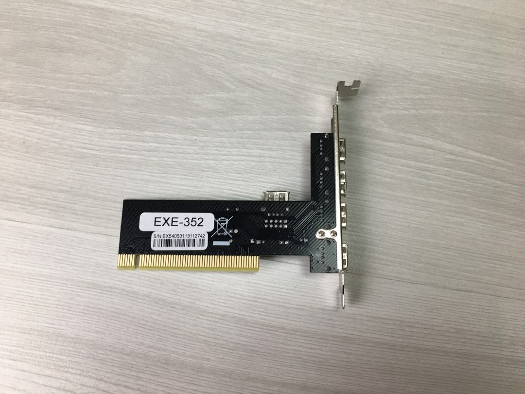 Контроллер ExeGate USB2.0, 4 порта, PCI, EX281227RUS