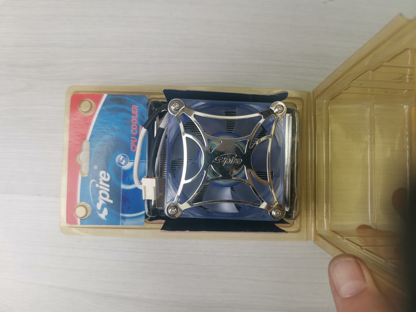 Вентилятор S-478 Spire, весь медный
