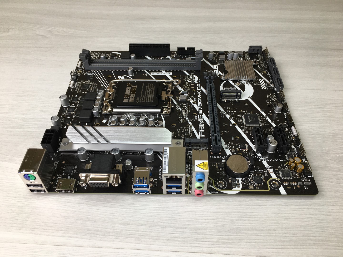 Материнская плата S-1700 ASUS PRIME B760M-K D4, B760/2DDR4/HDMI/mATX