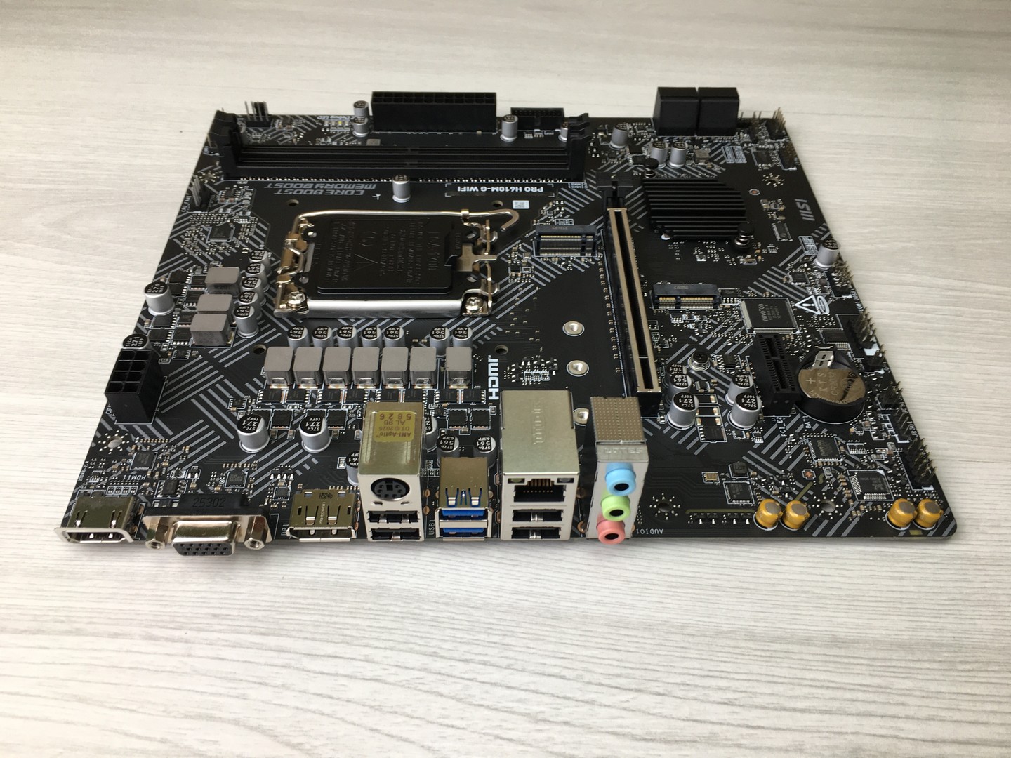 Материнская плата S-1700 MSI PRO H610M-G WIFI, H610/2DDR5/HDMI/Wi-Fi 5/mATX