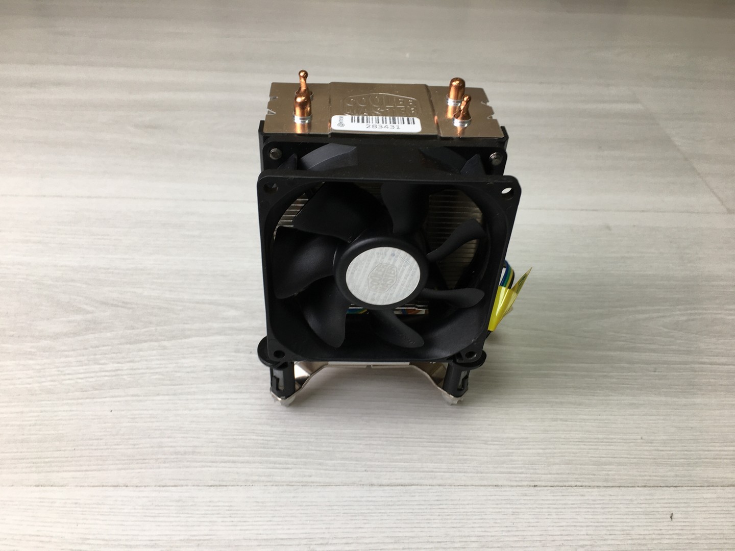 Кулер для процессора сокет 775,115х, 2тепловых трубок, 80мм вентилятор COOLER MASTER 283431 "!"