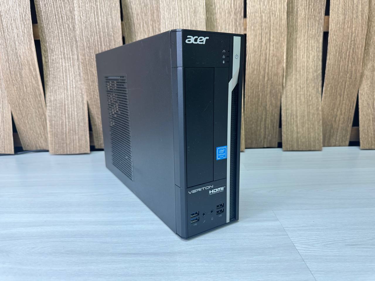 Системный блок Acer Veriton X2640G Core i5-6400, DDR4 12Гб, SSD 240Гб, Win10 Pro, черный "!"