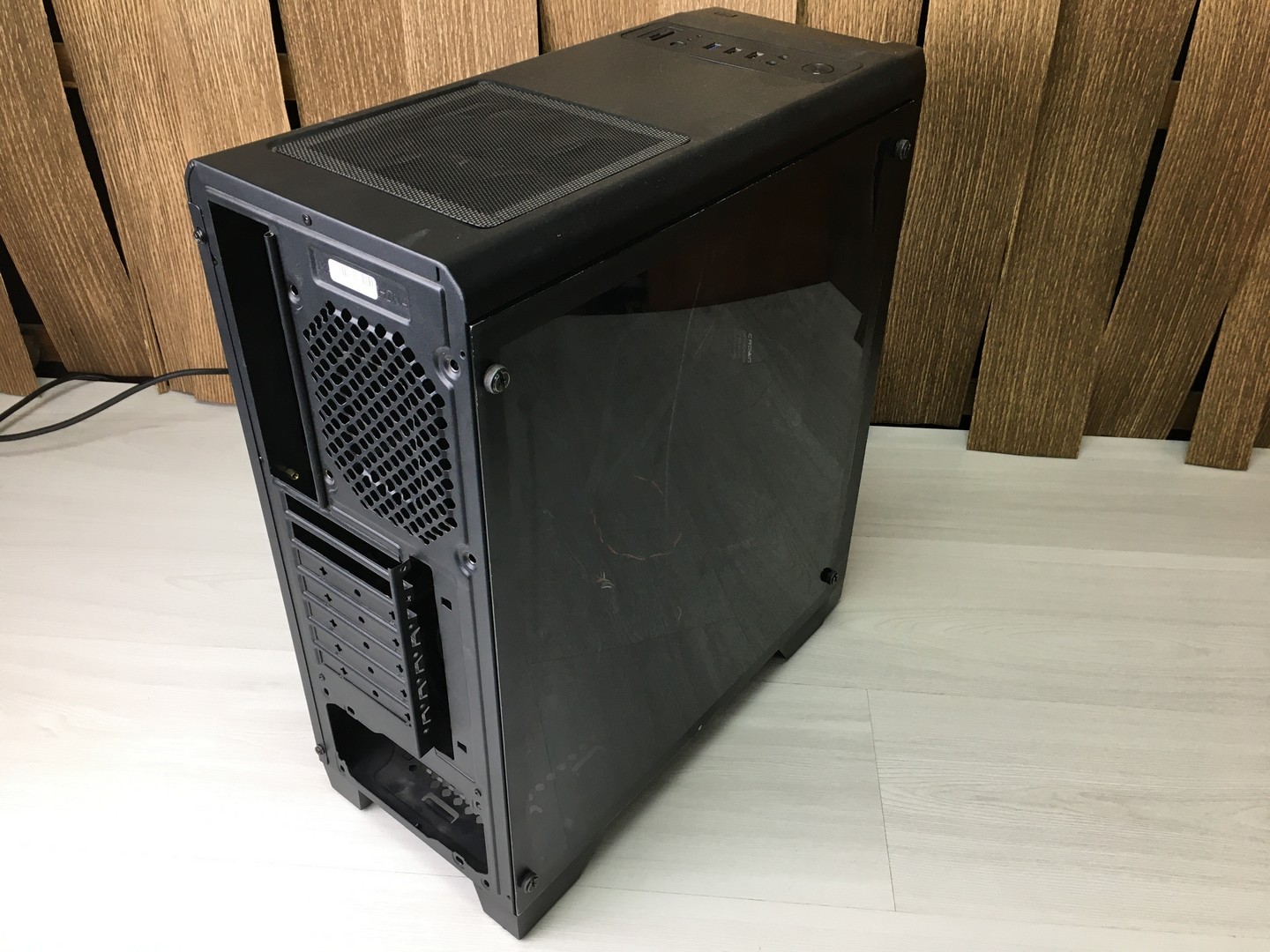 Корпус ATX без блока питания AeroCool Cylon черный "!"
