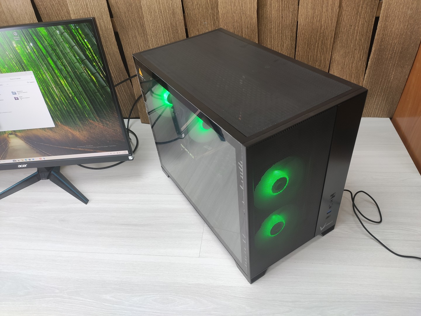 Игровой ПК Ryzen 5 3600/16Gb/ssd 512 nvme/RTX3060 12Gb Win11 №275968 "!"