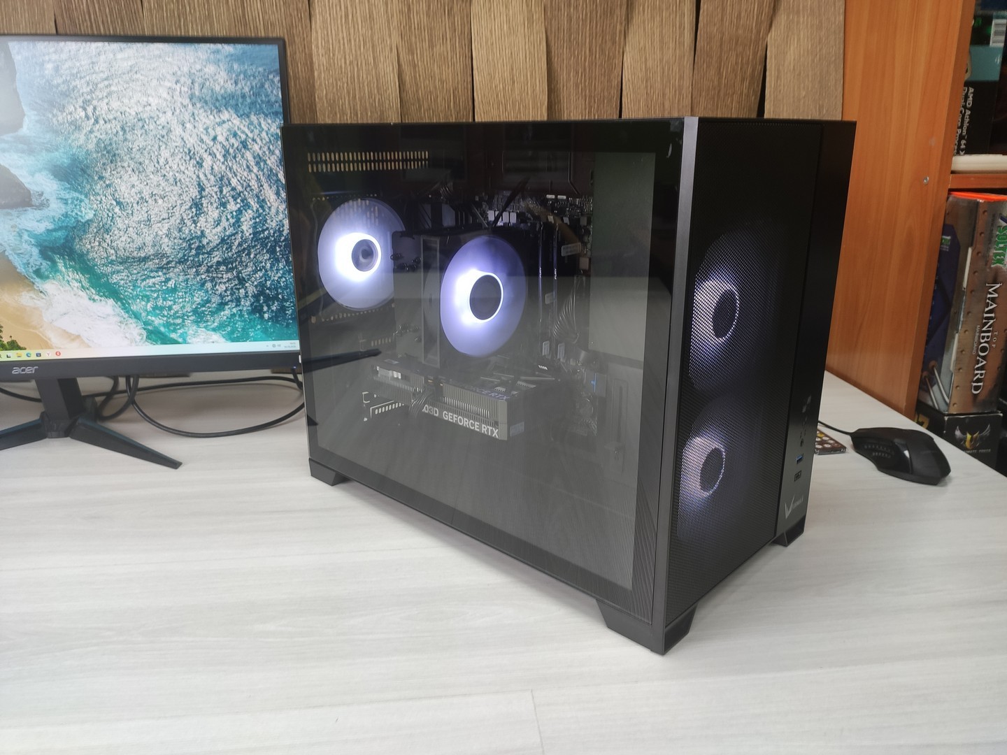 Игровой ПК Ryzen 5 5600/16Gb/512Gb/RTX5060/Win11 275969 "!"
