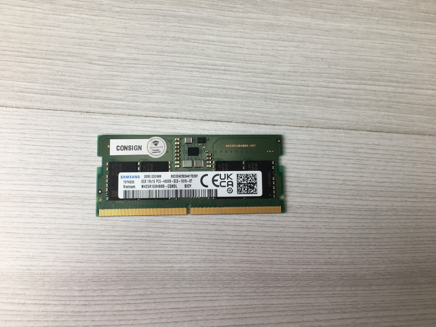 Оперативная память SODIMM 8Gb, DDR5 4800MHz Samsung M425R1GB4BB0-CQKOL "!"
