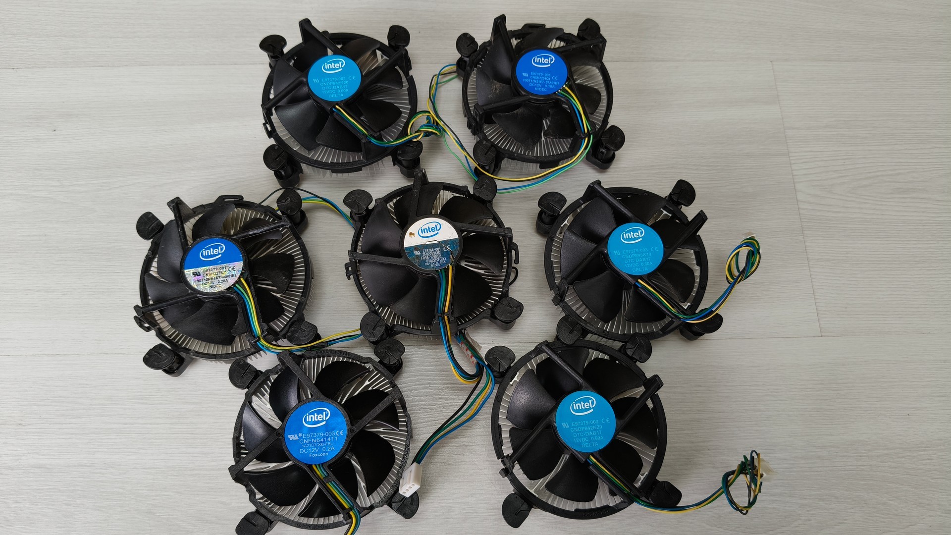 Кулер для процессора 115x, 1200 Intel оригинал алюминий "!"