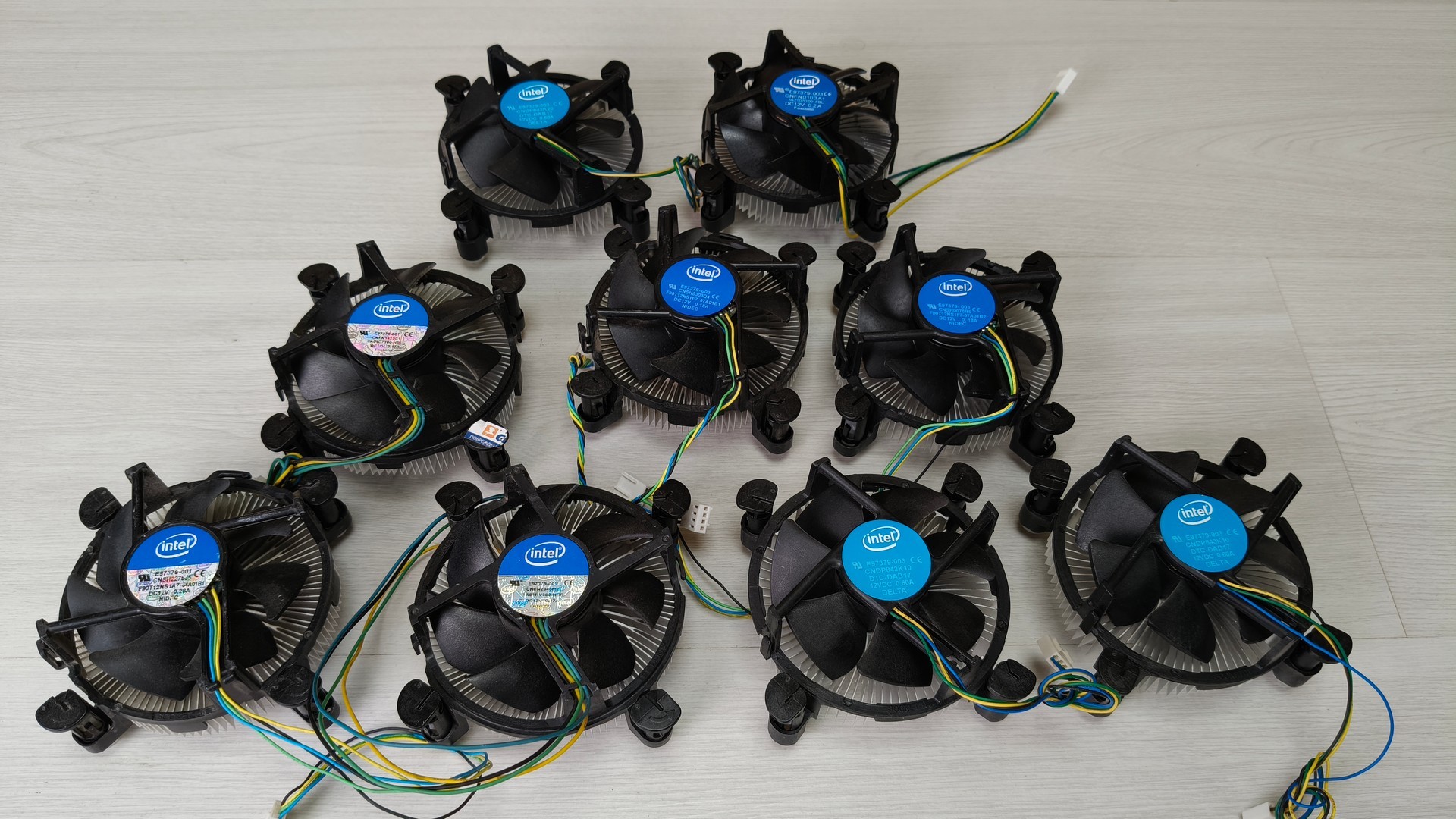 Кулер для процессора 115x, 1200 Intel оригинал алюминий "!"