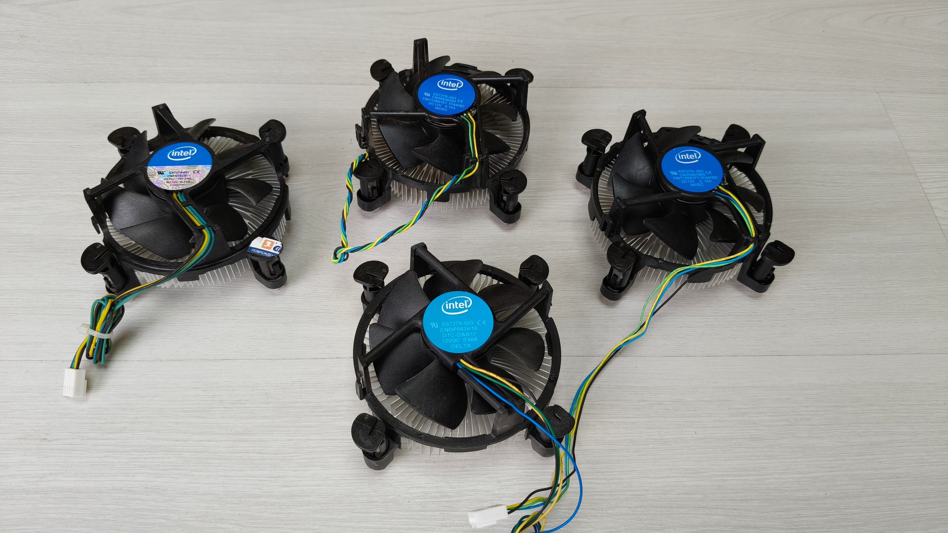 Кулер для процессора 115x, 1200 Intel оригинал алюминий "!"