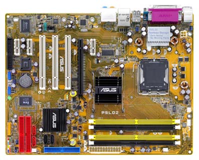 Материнская плата S-775 ASUS P5LD2 SE, i945P/4xDDR2/PCI-E16/PCI-E13xPCI/Sb/Lan/ATX "!"