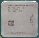 Процессор AMD A6-9500e 3.0, 3.4, GHz, Socket AM4/1Mb/2x Core/Radeon R5 "!"