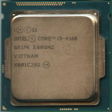 Процессор Intel Core i3-4160 3.6 Ghz, Socket 1150/3Mb/2x, 4x, Core/HD4400, SR1PK VIETNAM "!"