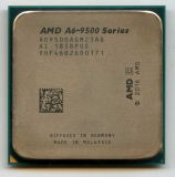 Процессор AMD A6-9500 3.5, 3.8, GHz, Socket AM4/1Mb/2x Core/Radeon R5, AD950OAGM23AB AI "!"