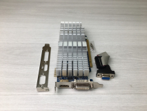 Видеокарта 1Gb GeForce 610 GT, Gigabyte GV-N610SL-1GI REV,1.0 PCI-E низкопрофильная "!"
