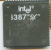 Сопроцессор 387 Intel SX-16-25 N80387SX-16-25, A4, USA пластик "!"