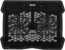 Подставка для ноутбука 15" Buro BU-CLP150-B213 335x265x22mm, black