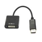 Переходник для видеокарт DisplayPort to DVI, конвертор, Cablexpert A-DPM-DVIF-002 20M/19F 10см черный