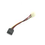 Переходник питания Molex/SATA, на 1 устройство, Б/у "!"