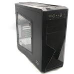 Корпус ATX без блока питания игровой со стеклом "!"