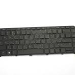 Клавиатура для HP Probook 430 G3, 440 G3, 430 G4, 440 G4, 445 G3 черная, с рамкой, KBD-HP-165