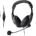 Наушники с микрофоном Ritmix RH-524M, черные