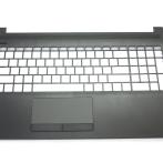 Топкейс без клавиатуры для ноутбука HP 15-DA, 15-DB, 15G-DX, 250 G7 матовый черный под плоский "Enter", BP-C-02