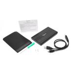 Внешний корпус для HDD/SSD 2.5" SATA-устройств Gembird EE2-U2S-5 USB 2.0 для 2.5'' SATA HDD черный