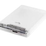 Внешний корпус для HDD/SSD 2.5" SATA-устройств Gembird EE2-U3S-32P USB 3.0 для 2.5'' SATA HDD прозрачный