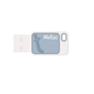 Флешка USB 64Gb, USB 2.0, Netac UA31 голубой/белый