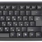 Клавиатура Exegate LY-403,USB, чёрная, красные игровые клавиши