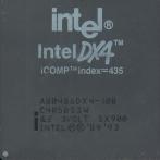 Процессор 486 Intel DX4-100 A80486DX4-100 SX900 A4,USA, керамика "!"