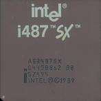 Сопроцессор 487 Intel A80487SX SZ494 A4, USA, керамика "!"