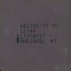 Кэш памяти 385 Intel Cache Controller A82385-25 SZ144 Malay керамика "!"