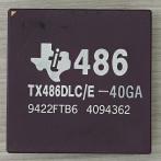 Процессор 386 Texas Instruments Tx486DLC/E-40GA Taiwan самый быстрый проц на 386? "!"