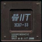 Сопроцессор 387 IIT 3C87-33 Philippines керамика "!"