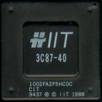 Сопроцессор 387 IIT 3C87-40 керамика "!"