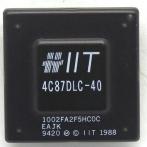 Сопроцессор 387 IIT 4C87DLC-40 Philippines металл закатился куда-то на складе в районе ящиков с кабелями "!"