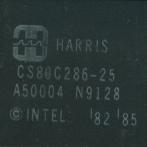 Процессор 286 Harris 25MHz CS80C286-25 68-pin PLCC "!"