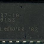 Сопроцессор 287 Intel 10MHz D80287-10 Malay DIP-40 керамика "!"