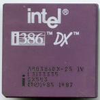 Процессор 386 Intel DX-25 A80386DX-25 IV SX543 Korea керамика "!"