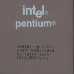 Процессор Socket-5,7 Intel Pentium 120MHz A80502120 SY033 Philippines керамика "!"