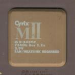 Процессор Socket-7 Cyrix MII-233GP 75Mhz коричневый "!"