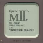 Процессор Socket-7 Cyrix MII-333GP 66Mhz серый верх "!"